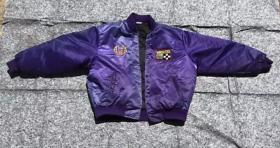 A.J.Foyt Coyote Enterprises Sz. XL Satin  Purple Jacket • $42