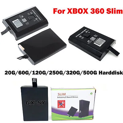 For 360 Slim 20G/60G/120G/250G/320G/500G HDD Hard Disk Internal Drive Part • $48.12