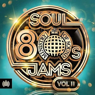 80s SOUL JAMS VOL 2 - MINISTRY OF SOUND 3 CD Sony Music Album 2019 New Sealed • £5.95