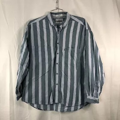 Vintage Levi’s Silvertab Shirt Flannel Button Up Men’s L/XL • $15