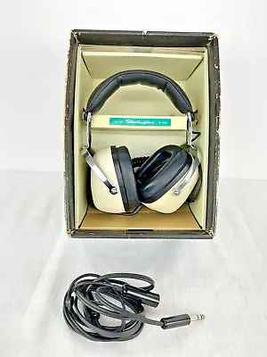 Vintage Sansui 2 Way SS-20 Volume Control Dual Tone Stereo Headphones • $35