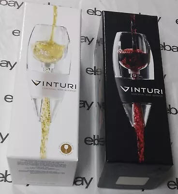 Vinturi Essential Wine Aerator Set -  Red & White - NIB • $39