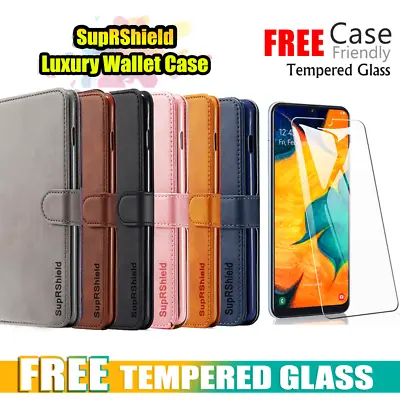 For Samsung Galaxy A20 A30 A50 A70 Wallet Leather Case Flip Magnetic Card Cover • $9.99