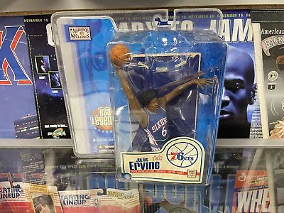 NBA Legends Julius Erving 76ers Hardwood Classics Toy Brand New Mcfarlane Sixers • $40