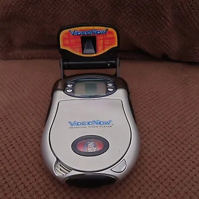 Hasbro Video Now Player With Screen Light And Jimmy Neutron Discs - Tested • $20