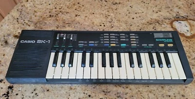 $80 • Buy Casio SK-1 Portable 32 Key Sampling Keyboard - Tested & Working