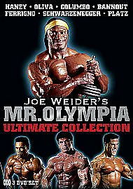 Joe Weider's Mr Olympia Ultimate Collection DVD (2009) Joe Weider Cert E 3 • £12.33