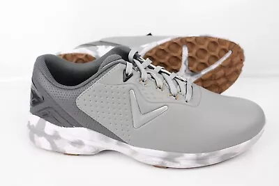 Callaway Men's Solana V2 SL Golf Shoes Waterproof Grey Charcoal • $63.74