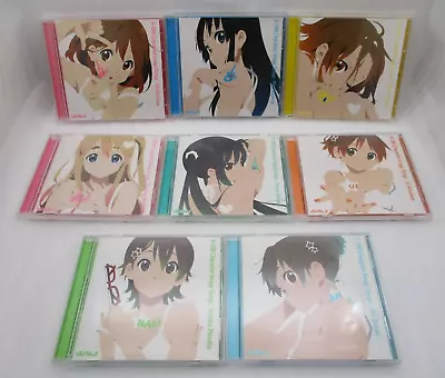 K-ON!! Character Image Songs CD 8CDs Set Japan Import Yui Hirasawa Mio Akiyama • $69.59