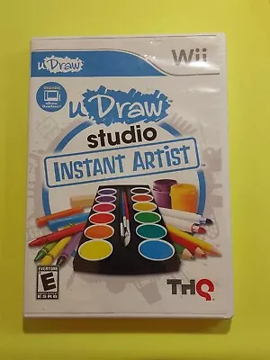 Studio: Instant Artist (Nintendo Wii 2011) U Draw THQ Inc. Create Fun Activity  • $14.97