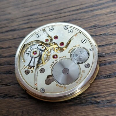 £69.99 • Buy High Grade Marvin 16J 4 Adjustments Pocket Watch Movement Working (J161)