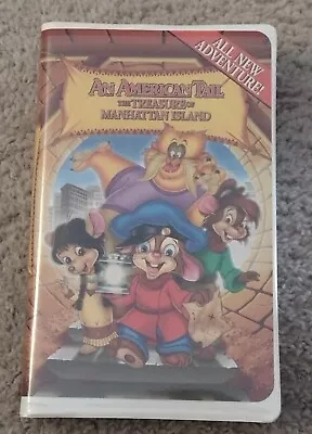 American Tail An - The Treasure Of Manhattan Island VHS Clamshell 2000 • $3.99
