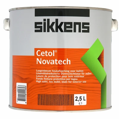 £89.40 • Buy Sikkens Cetol Novatech - 2.5L & 5L - Solvent-Based Exterior Wood Stain