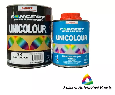 Concept Paints Automotive 2K Matt Black 1.5LT Kit. Ratio 2:1. Automotive Paint. • $115