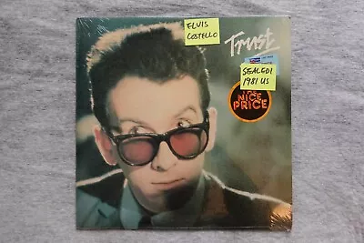 (sealed) Elvis Costello Attractions  Trust  Lp Columbia 1981 • $19.99