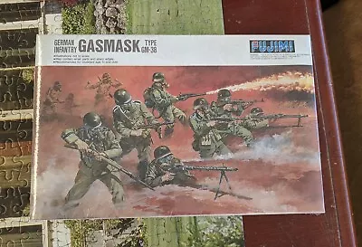 Fujimi 1/76 German Gasmask Infantry Very Rare Sealed Great Condition • $36