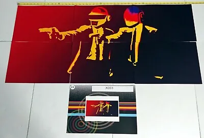 DAFT PUNK 6 Part 4ft Poster #1 Wall Mural Art Electronic DJ Dance House Music • $35