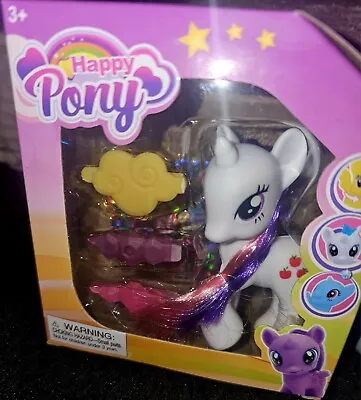 My Little Pony G4 Fakie RARITY APPLEJACK HYBRID - RARITYJACK Digo Happy Pony • $19.99