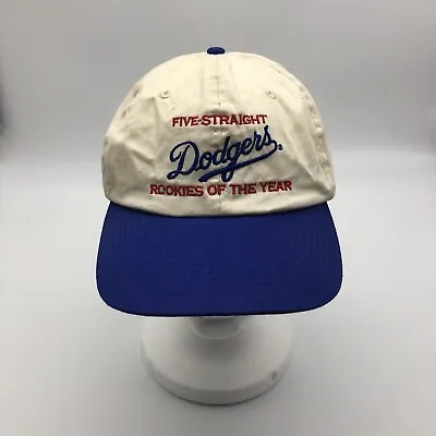 Vintage LA Dodgers Five Straight Rookies Of The Year Hat Cap Snapback SGA • $75