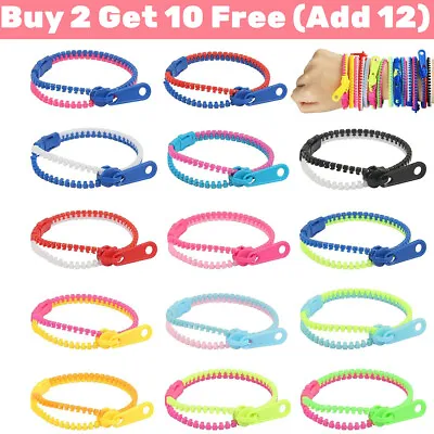 £2.30 • Buy Sensory- Zipper Fidget Bracelet Zip Stim Kids Toys Stress Anxiety Relief Autism