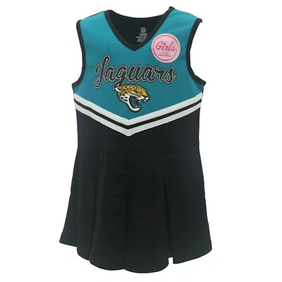 $15.26 • Buy Jacksonville Jaguars NFL Kids Youth Girls Size Cheerleader Outfit With Bottoms