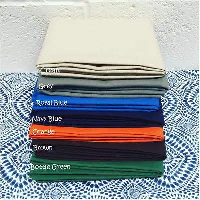 Waterproof Outdoor Ottoman Fabric Teflon Canvas Material Cushion Beach 55'' Wide • $14.50