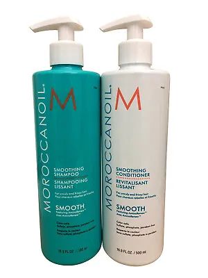 Moroccanoil Smoothing Shampoo & Conditioner DUO 16.9 OZ Each • $71.89
