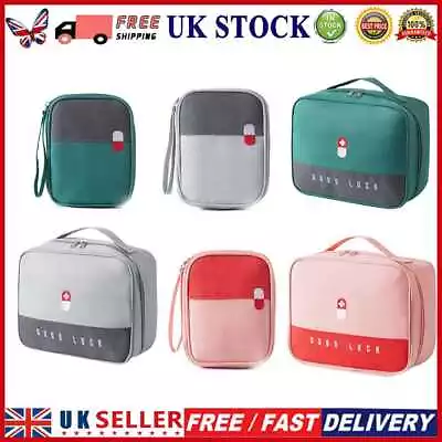 £5.65 • Buy Portable Medical Bag First Aid Kit Drug Storage Bag For Household Travel Camping