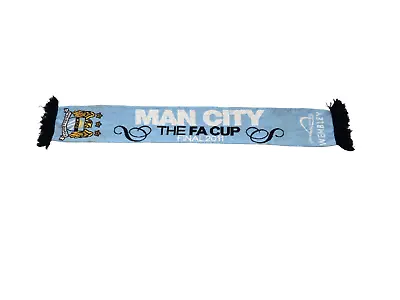Manchester City Football Scarf - Fa Cup Final 2011 • £1.50