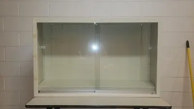 48  Glass Door Overhead Lab Cabinet W/ Shelves • $352
