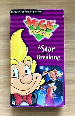 VHS ~ McGee & Me!: A ⭐️ In The Making ~ Color ~ FS ~ NR ~ 30 Mins ~ 90s ~ !NICE! • $8.99