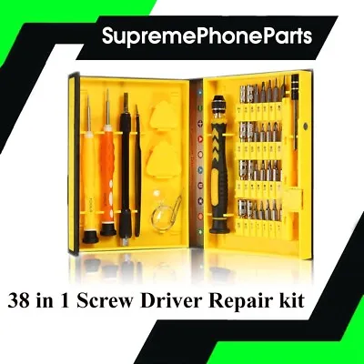 38 In 1 Professional Multi Purpose Screw Driver Repair Tools UK Premium Quality • £4.99