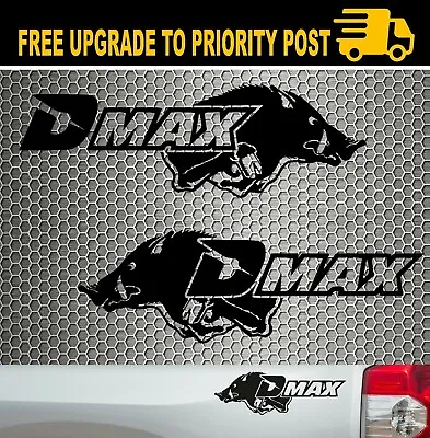 For ISUZU D-Max DMAX DECAL Sticker PAIR 300mm • $21.90