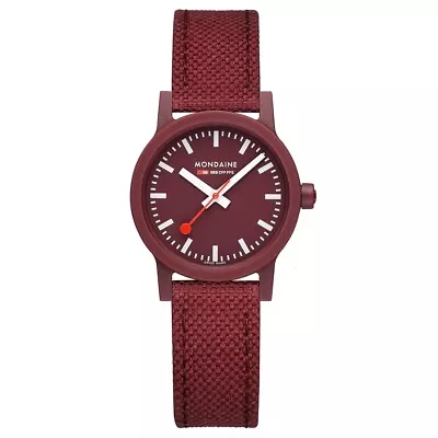 MONDAINE Official Swiss Railways Essence Red MS1.32130.LC AUTHORISED DEALER • $183.37