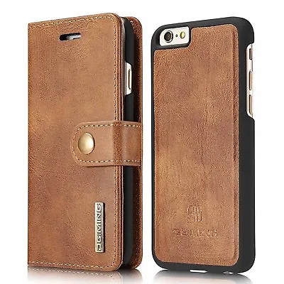 $29.44 • Buy 2 In 1 Magnetic Detachable Leather Flip Wallet Case For IPhone 7 Plus / 8 Plus