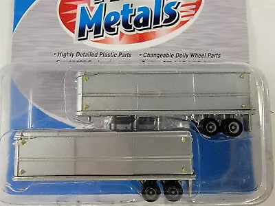 Mini Metals N Scale Undecorated 32' Aerovan Trailer Set • $24.95