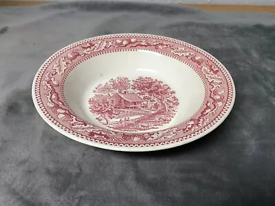 Royal China  MEMORY LANE  Pink Serving 9  Bowl 1965 • $10.99