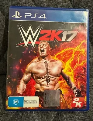 FREE POSTAGE Playstation 4 PS4 WWE W2K17 • $22