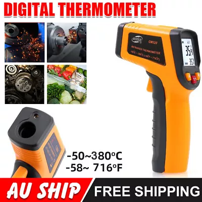 Digital IR Infrared Laser Gun Temperature Thermometer Heat Thermal Gauge Sensor • $21.99