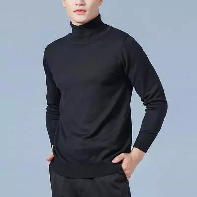 Mens 100% Cashmere Sweater Warm Tops Winter Outwear Casual Comfort Loose Fashion • $24.98