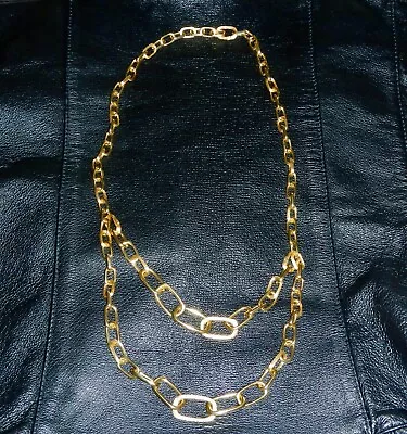 Marco Bicego Murano 18K Gold Link Convertible Chain Necklace & Bracelet • $12750