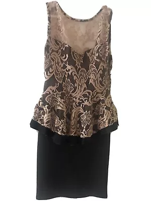 Miss Selfridge Dress Size 8  - Peplum Style • £10