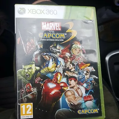 Marvel VS Capcom 3: Fate Of Two Worlds Xbox 360 COMPLETE *TESTED* • £7