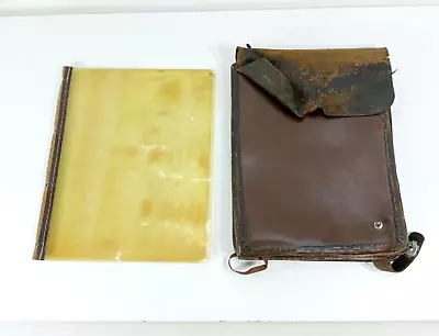 Army Military Officer Leather Map Bag Case Tablet Planshet Collectible USSR Old • $35