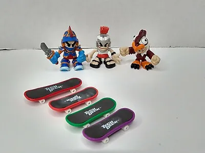 Tech Deck Dude Lot Rex Magna Cluckers X Concepts Evolution Bendy Arms Henry Vtg • $11.40