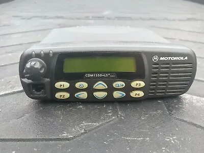 Motorola CDM1550 LS+ 200mhz 25w Mobile Radio AAM25MHF4DP5AN 220 MHz Bundle Qty:5 • $1500