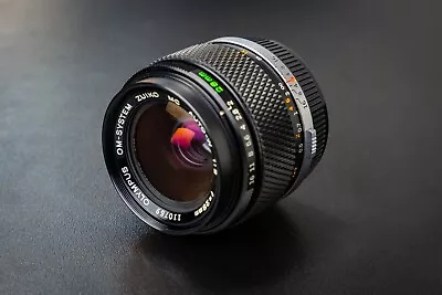 Olympus OM Zuiko 28mm F2 MC Auto-W Manual Focus Lens + Clear Filter - Mint • £350