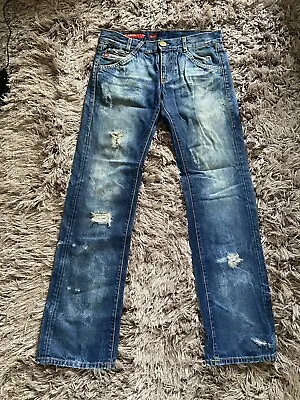 Miss Sixty Jeans Big Ty Style Size 29 10 Y2k Retro Vintage • £19.99