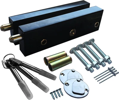 £36.45 • Buy Schlosser Technik Enfield Garage Door Lock Bolts - Black