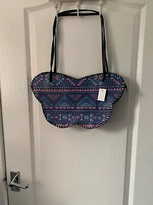 Butterfly Handbag Multi Print BNWT • £0.99